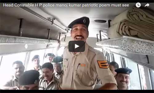 Patriotic video by head constable from Mandi goes viral