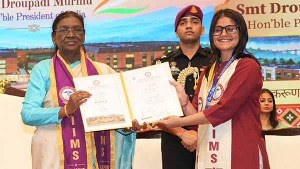 President Murmu urges AIIMS Bilaspur doctors to serve remote rural areas